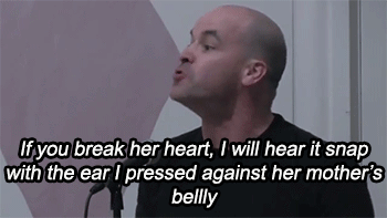 Be Warned. .. Am I the only guy who thought it was stupid when older brothers/fathers said crap like this? 1.) None of them ever did ANYTHING. Why make a threat if you aren't