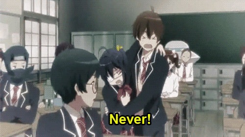 beyond the need for jimmies. chuunibyou.