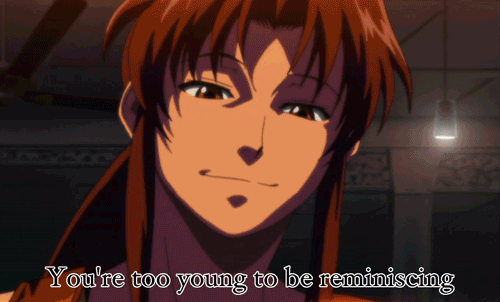 Black lagoon revy gif comp. Black lagoon is a great anime where in a rare case the dub is 100% better than the sub. 2 full seasons out, one half season, and a f