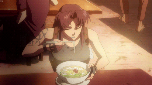 Black lagoon revy gif comp. Black lagoon is a great anime where in a rare case the dub is 100% better than the sub. 2 full seasons out, one half season, and a f