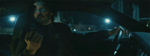 John Wick gif comp. John Wick came out last year. A simple revenge story action flick starring Keanu Reeves that's executed with such a style and grace... and for all those wick lovers out there you can play as him in payday 2 and get kicked from 80% of in game lobbies because people hate fun.