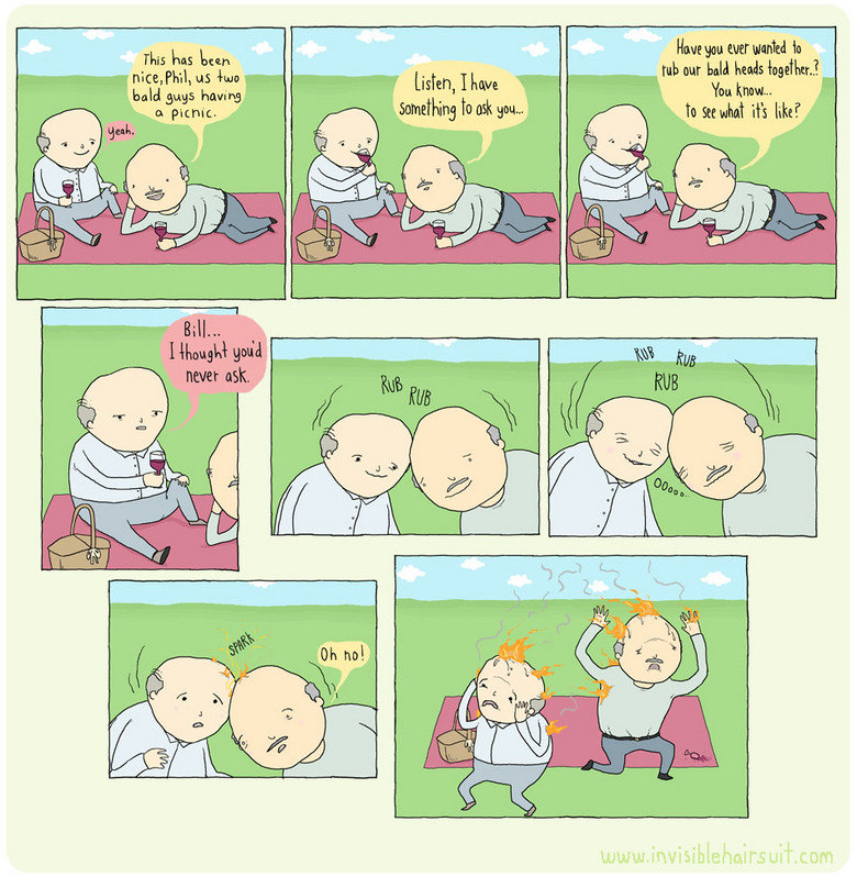 Bald people Bald people. More funnystuff from the internets:<br /> /funny_pictures/1251171/Photoshop+this/<br /> /funny_pictures/1251140/Wrong+mario/<br />