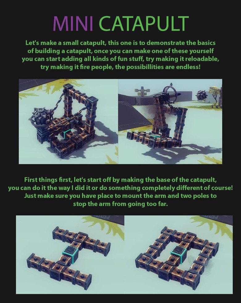 Besiege Tutorial. . BESIEGE TUTORIAL. Next step: rain hell