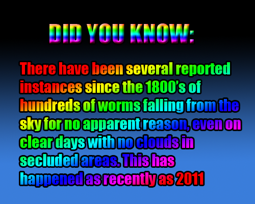 Fact of the Day Fact of the Day. Adjusted Included the sources this time: www.dailyrecord.co.uk/news/uk-world-news/pe-teacher-and-pupils-left-gobsmacked-1099214 . new several r