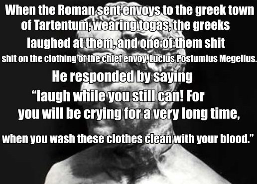 Facts About Rome and Shit. .. holy there was a grand total of 0 chill in ancient rome