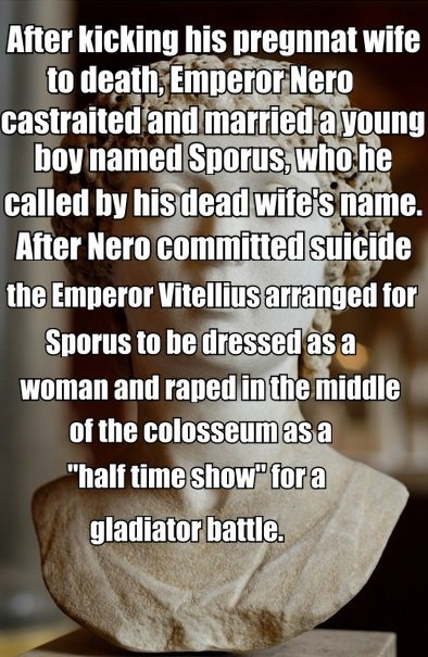 Facts About Rome and Shit. .. holy there was a grand total of 0 chill in ancient rome