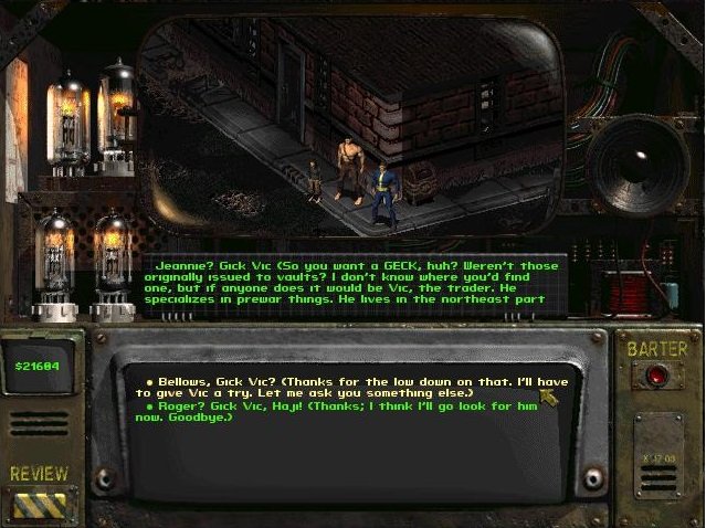 Fallout 1 minicomp low intelligence. None of these are mine, they are shamelessly stolen from google. Credits go to BambisMother for inspiration to search these