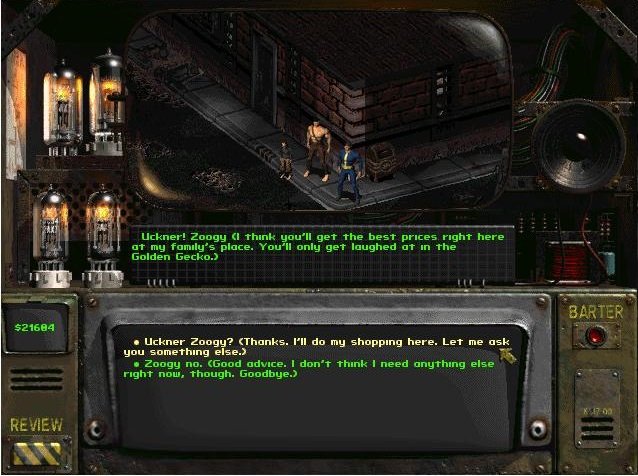 Fallout 1 minicomp low intelligence. None of these are mine, they are shamelessly stolen from google. Credits go to BambisMother for inspiration to search these