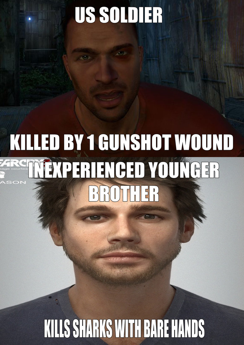 Far Cry 3 Logic Far Cry 3 Logic. GENIUS! Just started a music channel on YouTube, would be much appreciated if you would subscribe to youtube.com/user/arbiturje.. US Soldier or not, you tend to die when you get shot in the neck.