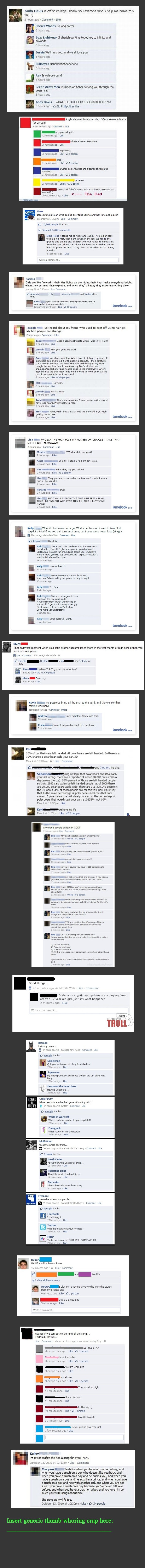 FB comp FB comp. Yahoo Answers comp: /funny_pictures/2748933/Yahoo+Answers+Comp/ signs comp: /funny_pictures/2750315/Signs+comp/. Andy Davis IS emu meg Thank you who' s