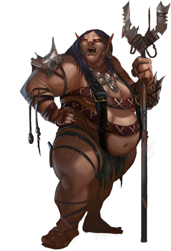 Figured I'd drop these here.. And finally, the orciest orc i could find.. Ore the Family Beastman Type Habitat__ Areas Ferocious, Mischievous or "timid and Devo