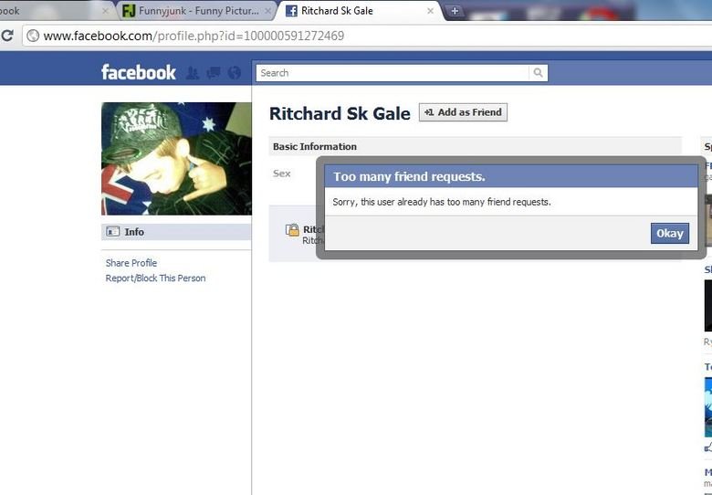 Fj is full of winners Fj is full of winners. a post was made(im sure manytimes) telling about his facebook and this is what happens <br /> deds i suppose<br /> /funny_pic