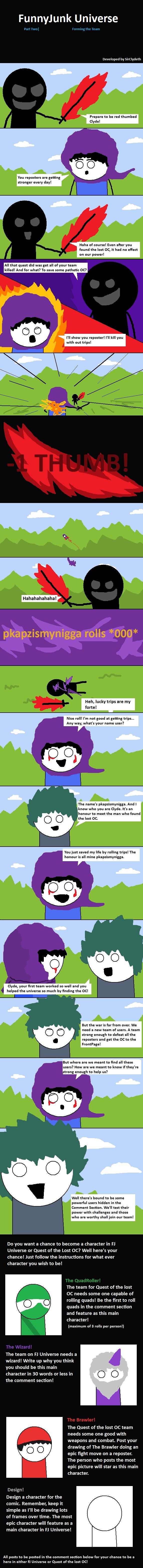 FJ Universe 2 FJ Universe 2. In case you missed the first part /funny_pictures/2711888/FJ+Universe/ And the third /funny_pictures/2717007/FJ+Universe+3/. Funnyjunk Universe D