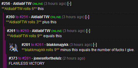 Flawless Victory Flawless Victory. dont forget to thumb! Not a repost Like funny comments? Check this out! /funny_pictures/2369885/Well+Shit/ Link to the comment:/funny_pictures