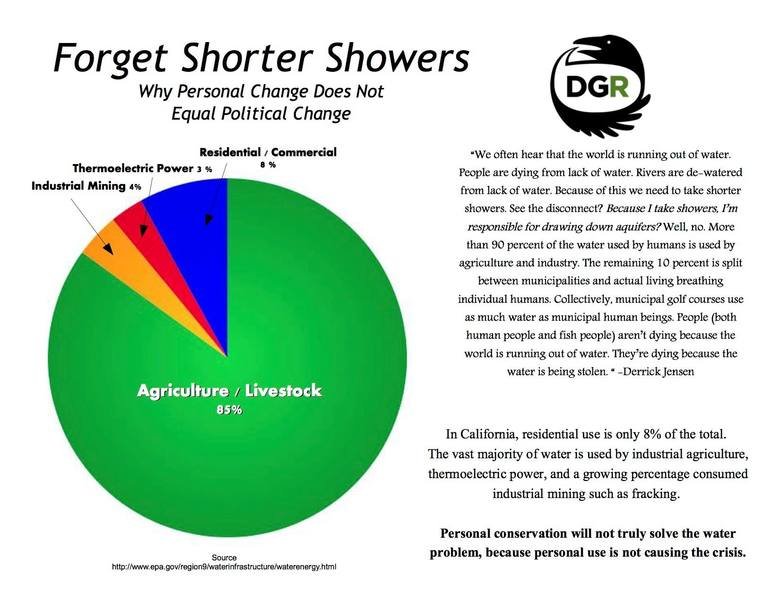 Forget shorter showers Forget shorter showers. www.vegetarianvictoria.org.au/cms/articles/eatinguptheworldv3.pdf www.youtube.com/durianriders www.youtube.com/freelea www.youtube.com/w