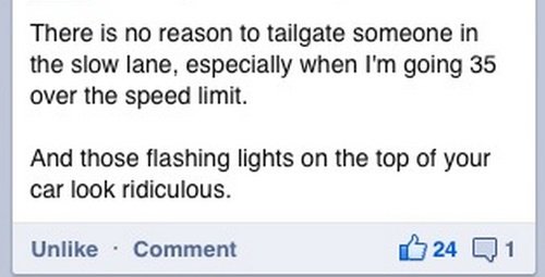 Fork da police. Apple gone wrong www.crackedsorcerer.com/post/2366/Apple-gone-wrong. There is no reasen to tailgate demesne in the slow lane, especially when I' funny facebook