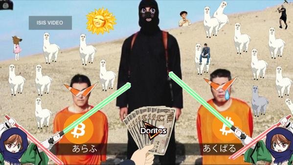 Japanese Twitter. The ISIS video( www.nbcnews.com/storyline/isis-terror/new-isis-video-purportedly-shows-two-japanese-hostages-n289351 ) shows 47-year-old news 
