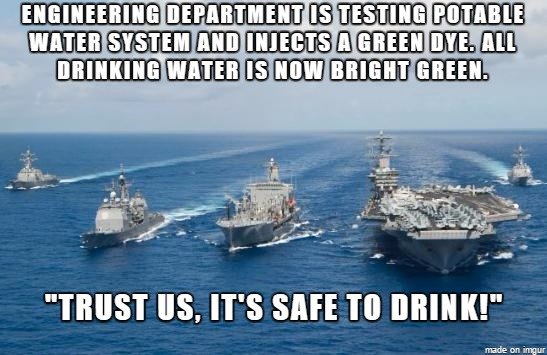 Nautical Nonsense. Russians are interesting people. We had a single Russian ship tail us for most of the time we we were in that area, and they did a number of 