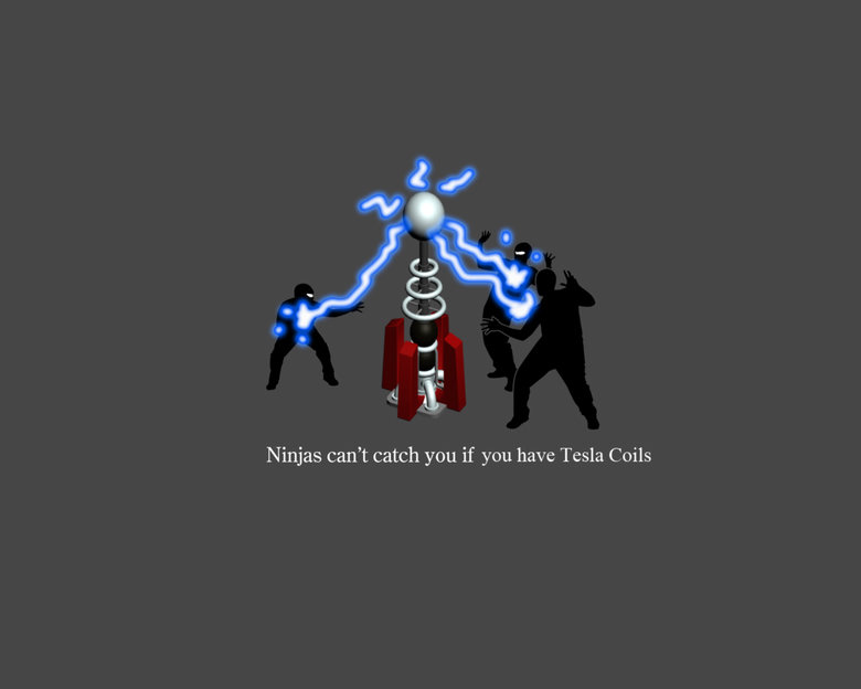 Ninjas+tesla+coils+this+really+escalates