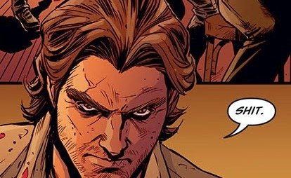 No context comics: The Wolf Among Us. The best kind. The many faces of Bigby Wolf #1 Liar. Colin knows what's up. Jesus. The many faces of Bigby Wolf #2 They're