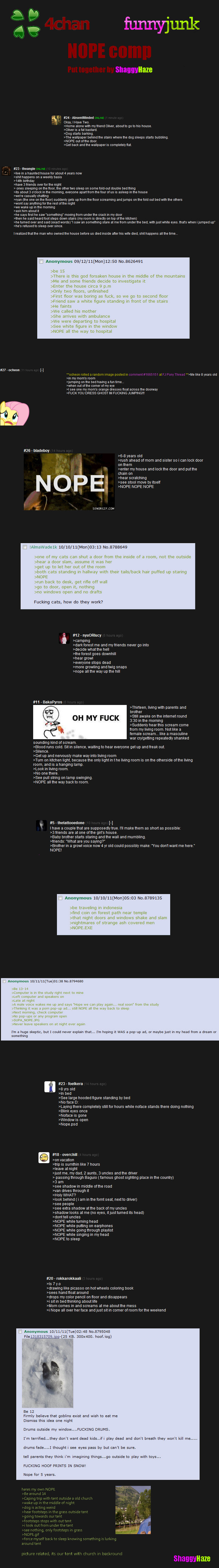 NOPE comp 3 NOPE comp 3. I put it all together from comments and content found on funnyjunk and NOPE comp 1: /channel/morbid-channel/NOPE+comp/dYfxDqL/ NOPE comp 2: /channe