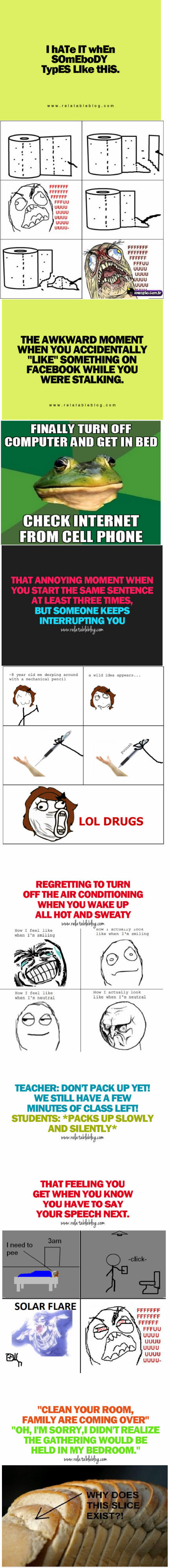 Relatable Comp 3 Relatable Comp 3. Edit PART 4; /funny_pictures/2884064/Relatable+Comp+4/ I get it about the bread already, I never knew what it was for and didn't know so many