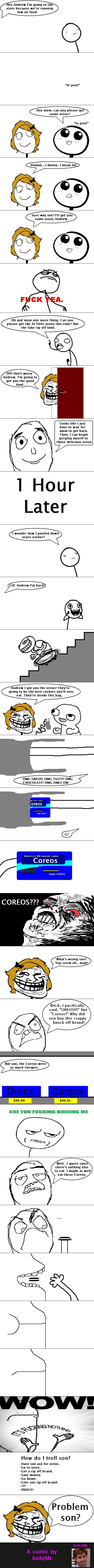 Rip Off Brand Rip Off Brand. An original comic by me about how original food brands get made into unoriginal rip offs. Original huh?<br /> EDIT: I meant to put &quo