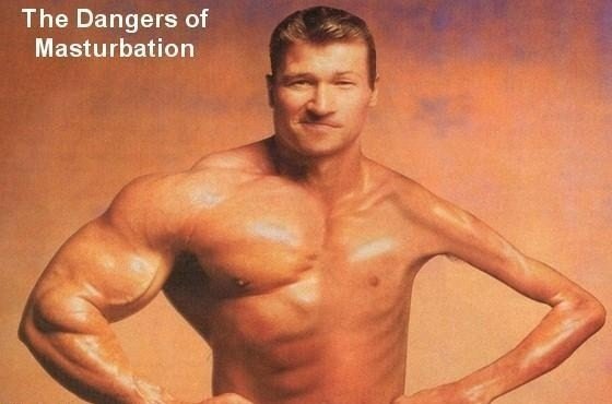 Risk of Masturbation Risk of Masturbation. it was originally:<br /> /funny_pictures/11376/Dangers+Of+Masturbation/<br /> here... so that's the credit... I saw this last