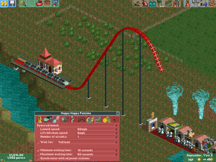roller coaster tycoon. shameless stolen from imgur.. You forgot one