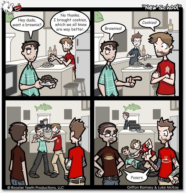 RT comics 2. thats a bonus one that joel made your welcome roosterteeth.com/comics/ not mine. Mott, I' m thankful that you' re older than 'fll' iit In thankful 