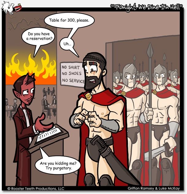 RT Comics 3. roosterteeth.com/comics/ not mine. I' m sorry, sir. Yours card was Haw did you plan business card with electrical to my for lunch}? Tape. on the ba