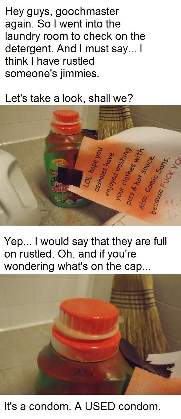 Rustled... Rustled.... In case you're out of the loop, here are the three previous posts: /funny_pictures/3591883/My+little+message/ /funny_pictures/3597697/A+little+payba