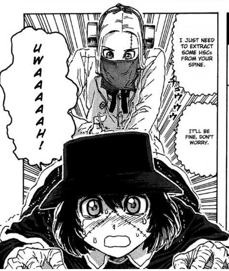 Veronica's so cute. I like her. A lot. Favorite character in the whole series. Look at that face! Look at it!.. Hey, TheChosenTroll! I think this one's for you!