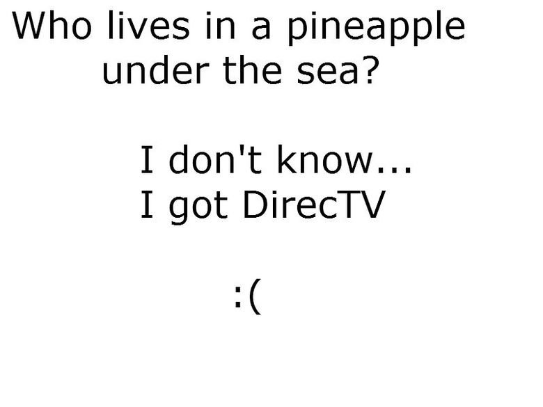 Viacom vs DirecTV Viacom vs DirecTV. www.washingtontimes.com/news/2012/jul/11/tuning-in-to-tv-directv-loses-nickelodeon-mtv-in-c/ Good riddance to Jersey Shore, but Spongebob....