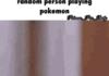 See someone playing <b>pokemon</b>