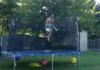 awesome dunk in the pool
