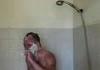 Having a dank shower