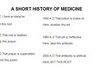 A Short History of Medicine