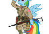 Airborne Rainbow Dash