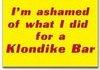 all for a klondike bar