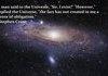 A man said to the Universe...