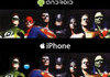 Android v iPhone