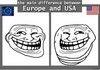 America vs Europe lol