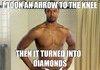 ARROW TURNED INTO DIAMONDS