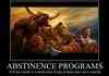 Abstinence programes