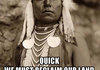 as a native american
