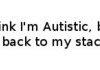 Autism speaks.
