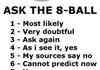 Ask the 8 ball