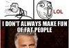 Anorexic Fat People