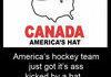 America vs Canada hockey game
